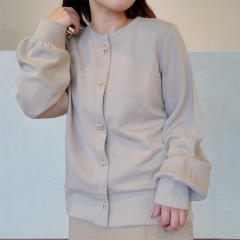 レディース　カーディガン（きなこっこ）