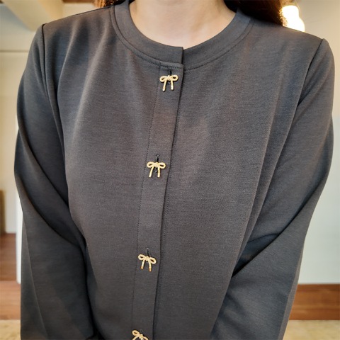 レディース　カーディガン（きなこっこ）