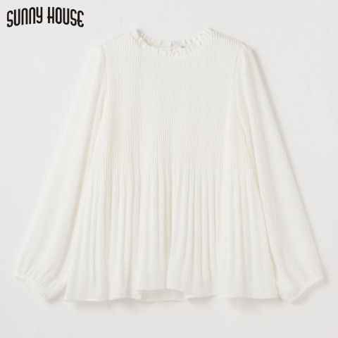 レディース　プリーツブラウス（SUNNY HOUSE）