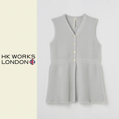 レディース　ニットベスト（HK WORKS LONDON）