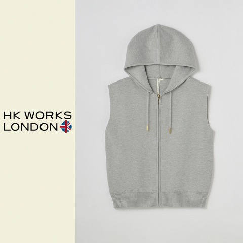 レディース　ニットベスト（HK WORKS LONDON）