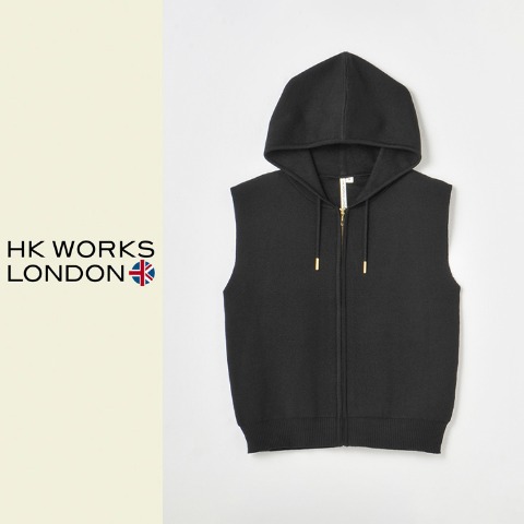 レディース　ニットベスト（HK WORKS LONDON）