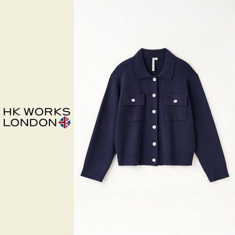 レディース　ニットジャケット（HK WORKS LONDON)
