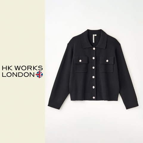 レディース　ニットジャケット（HK WORKS LONDON)