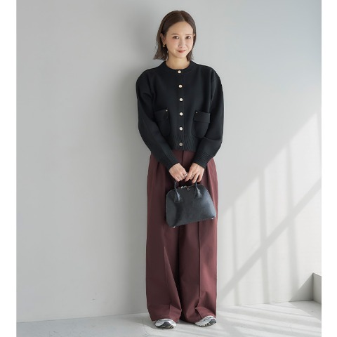 レディース　ニットカーディガン（田中里奈）