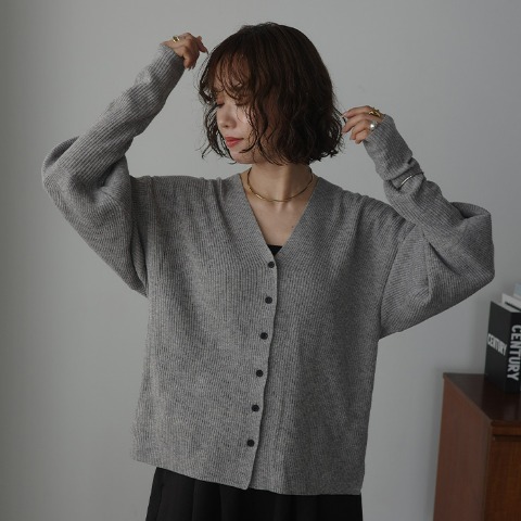 レディース　ニットカーディガン（mako）