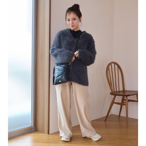 レディース　ニットカーディガン（yumi）