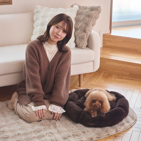 レディース　ニットカーディガン（yumi）