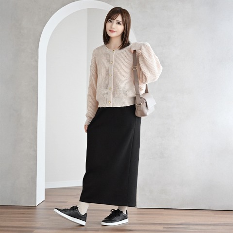 レディース　ニットカーディガン（MUMU）