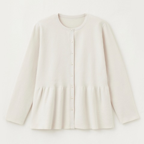 レディース　ニットカーディガン（MUMU×ラクっと！お手軽きちんとニット）