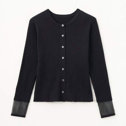 レディース　ニットカーディガン（きなこっこ）