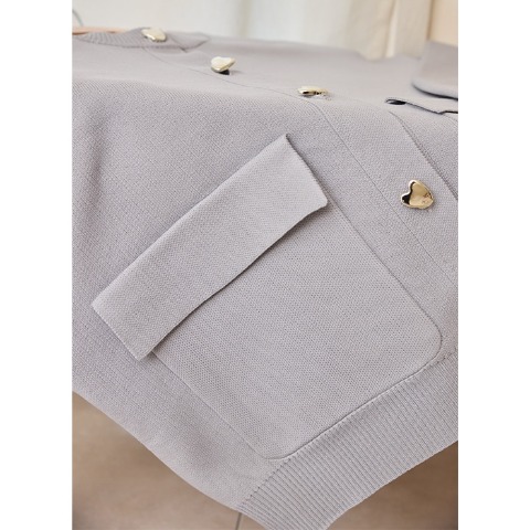 レディース　ニットカーディガン（yumi）