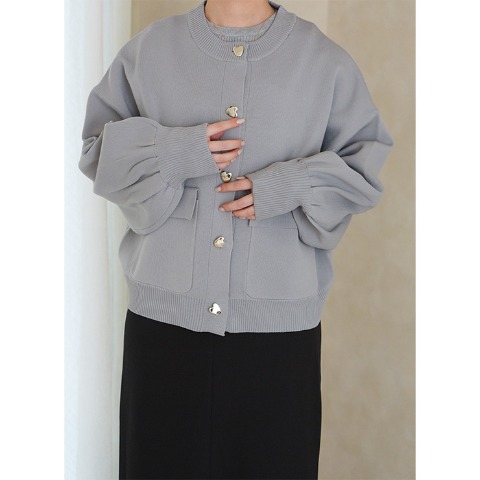 レディース　ニットカーディガン（yumi）