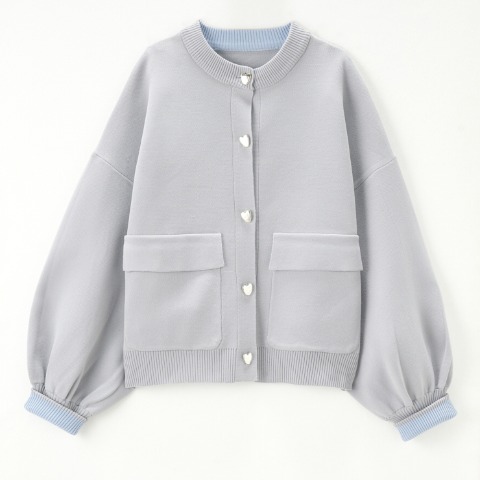 レディース　ニットカーディガン（yumi）