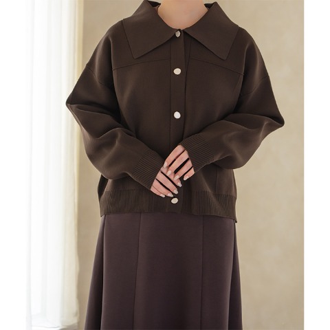 レディース　ニットカーディガン（yumi）