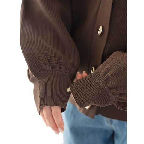 レディース　ニットカーディガン（yumi）