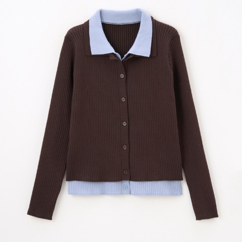 レディース　ニットカーディガン（yumi）