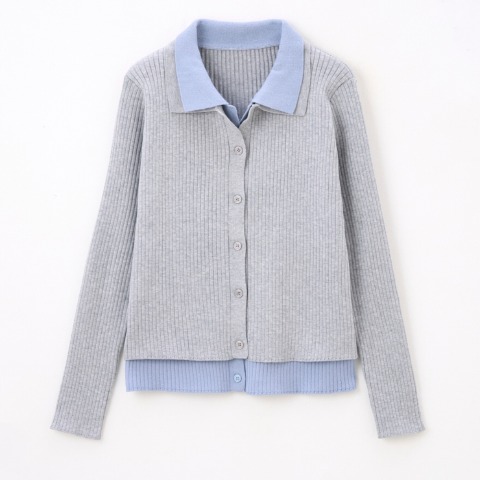 レディース　ニットカーディガン（yumi）