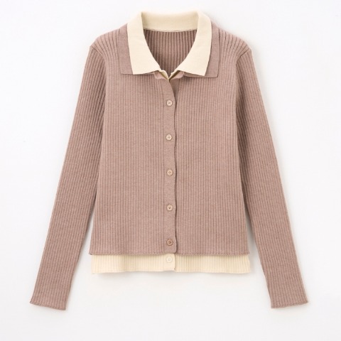 レディース　ニットカーディガン（yumi）