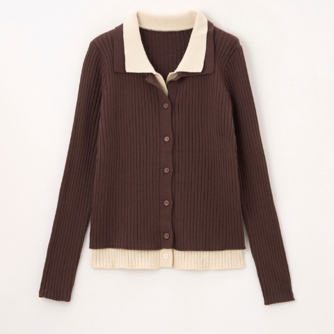 レディース　ニットカーディガン（yumi）