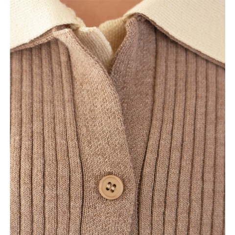 レディース　ニットカーディガン（yumi）