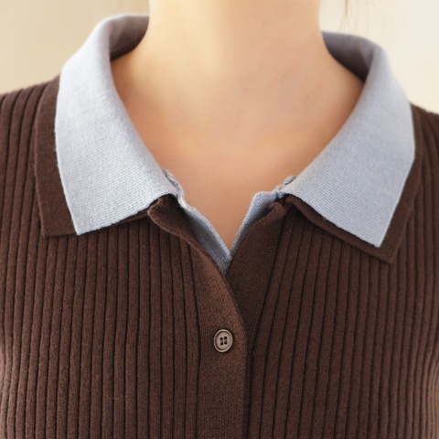 レディース　ニットカーディガン（yumi）