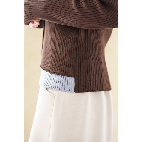 レディース　ニットカーディガン（yumi）