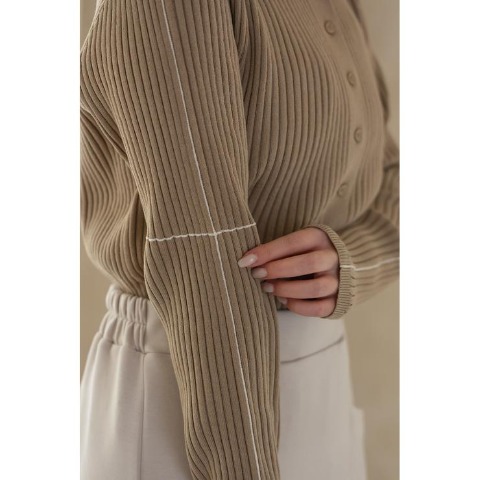 レディース　ニットカーディガン（yumi）