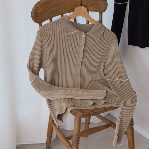 レディース　ニットカーディガン（yumi）