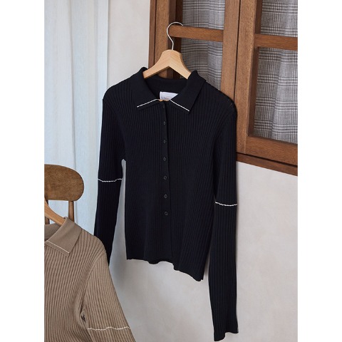 レディース　ニットカーディガン（yumi）