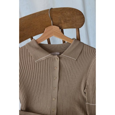 レディース　ニットカーディガン（yumi）