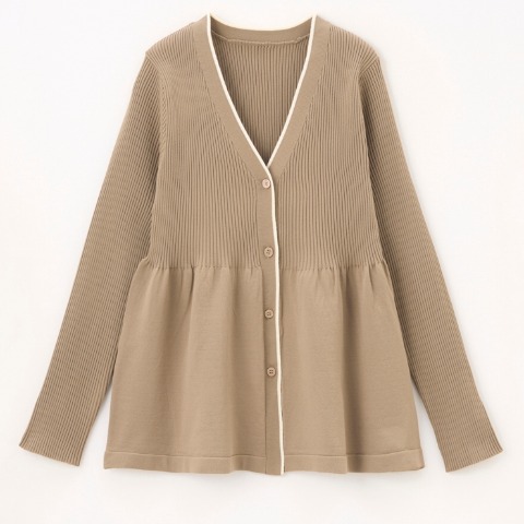 レディース　ニットカーディガン（yumi）