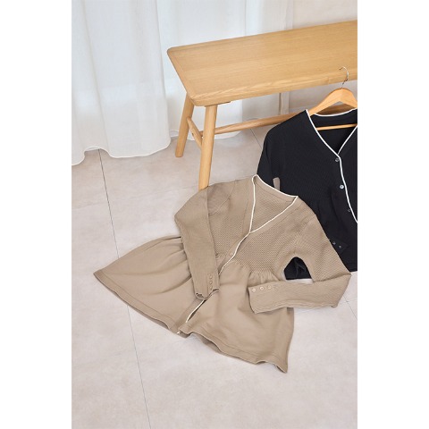 レディース　ニットカーディガン（yumi）