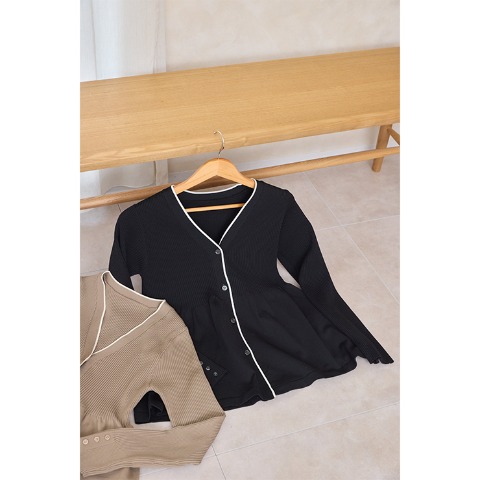 レディース　ニットカーディガン（yumi）