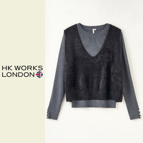 レディース　ニットアンサンブル（HK WORKS LONDON)