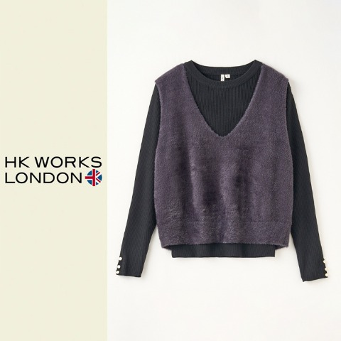 レディース　ニットアンサンブル（HK WORKS LONDON)