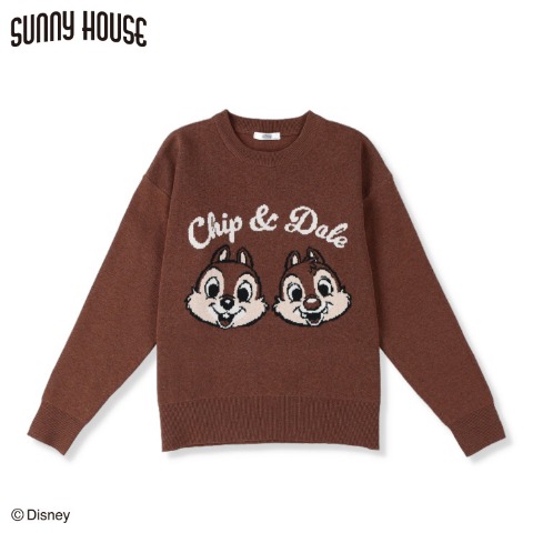 レディース　ニットプルオーバー（SUNNY HOUSE・Disney）
