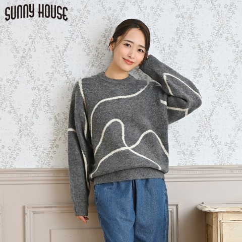レディース　ニットプルオーバー（SUNNY HOUSE）