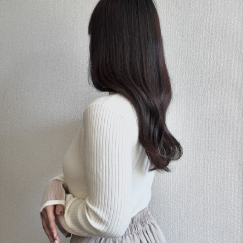レディース　ニットプルオーバー（きなこっこ）