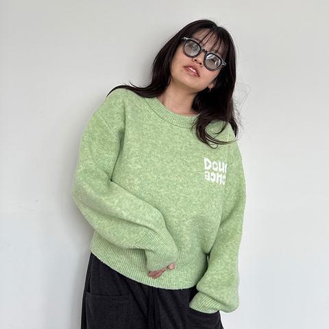 レディース　ニットプルオーバー（ぷーさん）