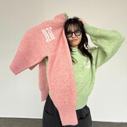 レディース　ニットプルオーバー（ぷーさん）