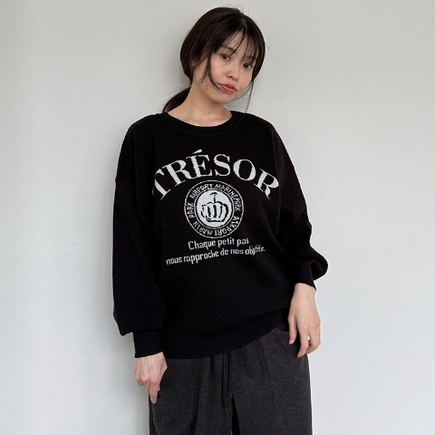 レディース　ニットプルオーバー（ぷーさん）