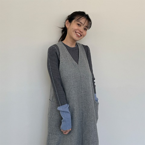 レディース　ニットプルオーバー（ぷーさん）