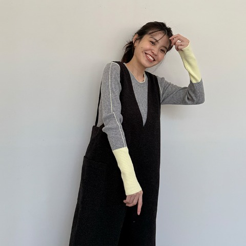 レディース　ニットプルオーバー（ぷーさん）