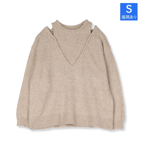 レディース　ニットプルオーバー（yumi）