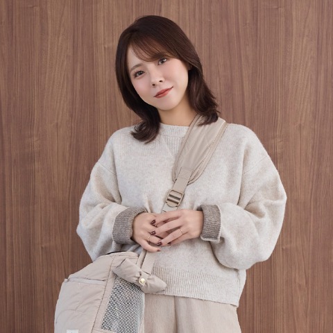 レディース　ニットプルオーバー（yumi）