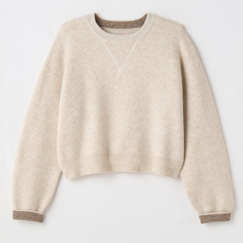 レディース　ニットプルオーバー（yumi）