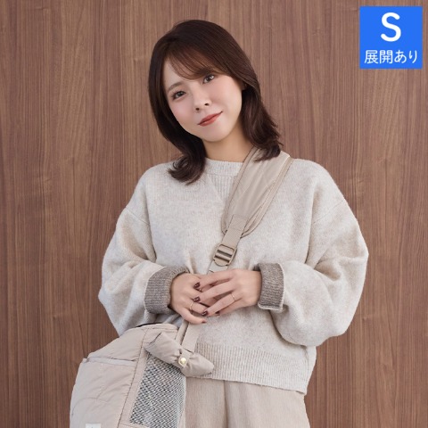 レディース　ニットプルオーバー（yumi）