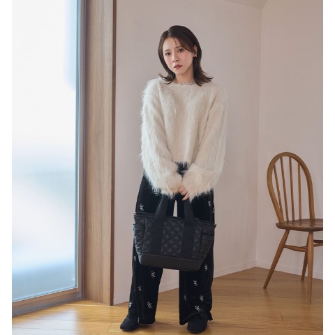 レディース　ニットプルオーバー（yumi）