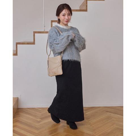 レディース　ニットプルオーバー（yumi）